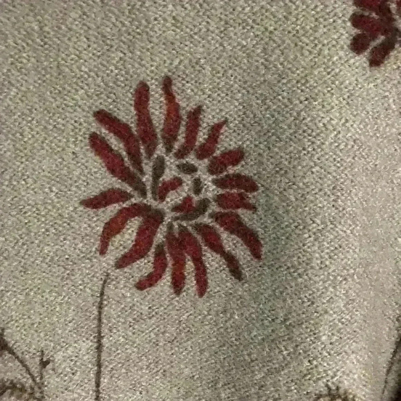 Wondra Wool By Knitting Needless Zip Up Faux Fur Collar Jacket Size S - Picture 5 of 7